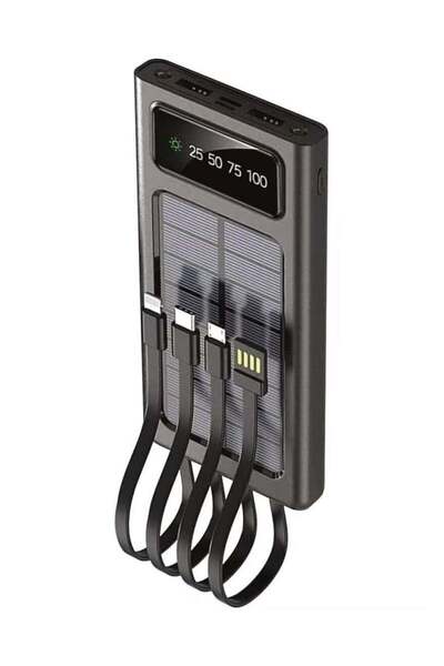 Generic Powerbank 30000mAh Solar Power Bank – High-Capacity External Battery ...