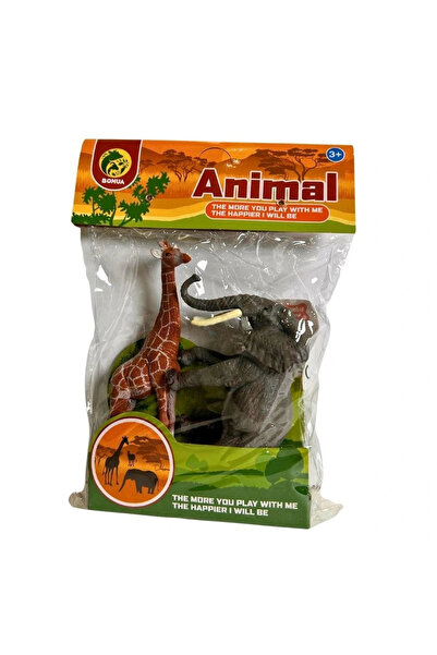 Kidmar Oyuncak Bma-9 10 4-Piece Wild Animals