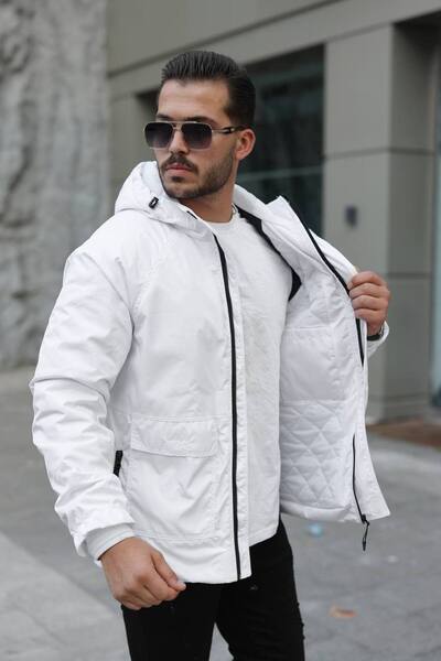 FLUEND MODA Men's Quilted Coat Waterproof and Windproof Premium Jacket