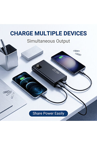 StarSuper Multi-interface output fast charging power 10000mah bank, portable,...
