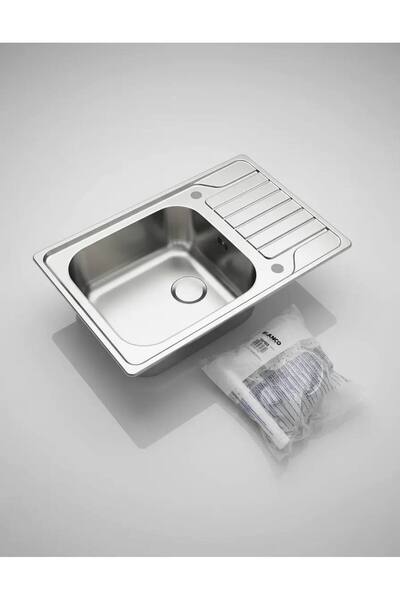 Blanco DINAS XL 6 S Compact – Chiuvetă de bucătărie din oțel inoxidabil, 78 ×...