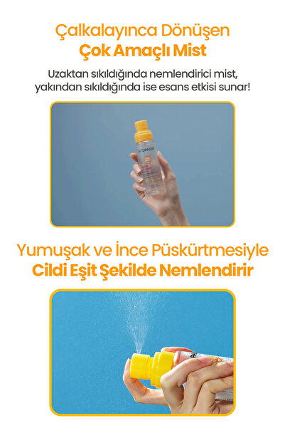 Atopalm Çocuklar İçin Bariyer Koruyucu Nemlendirici Jele Dönüşen Esans Mist Water Gel Mist Kids