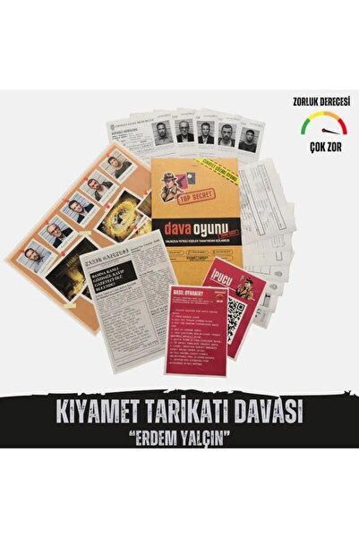 Sihir Dükkanı Dava Dosyası Kıyamet Tarikatı Erdem Yalçın Davası, Cinayet Çözm...