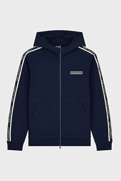 EA7 Pamuklu Regular Fit Kapüşonlu Erkek Sweat SWEAT 7M002197 AF10377 UB102