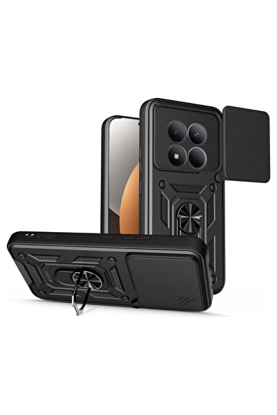 Tech-Protect Camshield Pro Σκληρή Θήκη με Κάλυμμα Κάμερας - Μαύρο (Xiaomi Red...