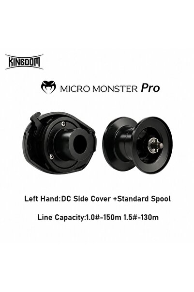 Choice6 KINGDOM DC parts Left Hand Kingdom Micro Monster Pro Baitcasting Fish...