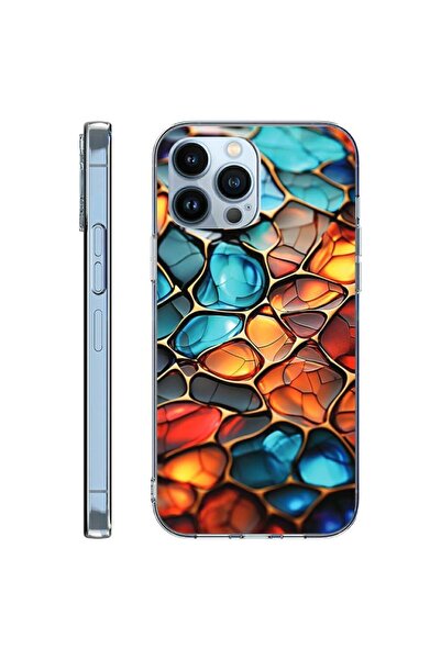 OEM Θήκη Σιλικόνης Paint Case Μπλε Πορτοκαλί Vitro (Samsung Galaxy A16 4G / 5G)