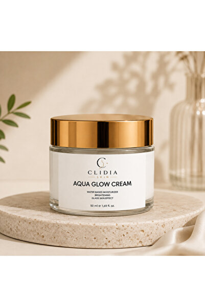 Aqua Glow Cream 50 ml | Su Bazlı Nemlendirici Yüz Kremi | Aydınlık ve Işıltılı Görünüm