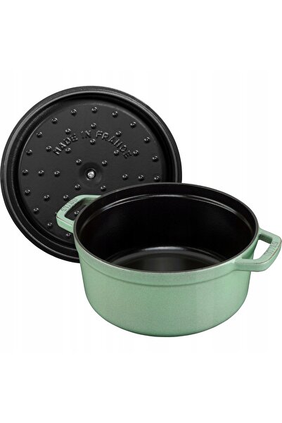 STAUB La Cocotte oală rotundă din fontă 2.2 litri mentă