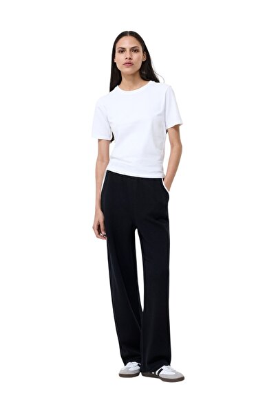 French Connection Women Elastic Wide Leg Trousers