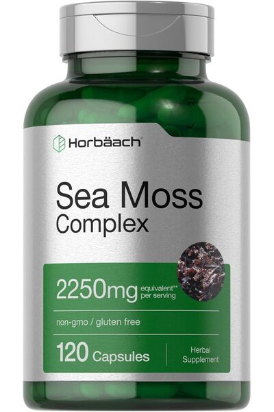 Horbaach Horbäach Sea Moss Complex Complex Formula with Bladderwrack & Burdoc...