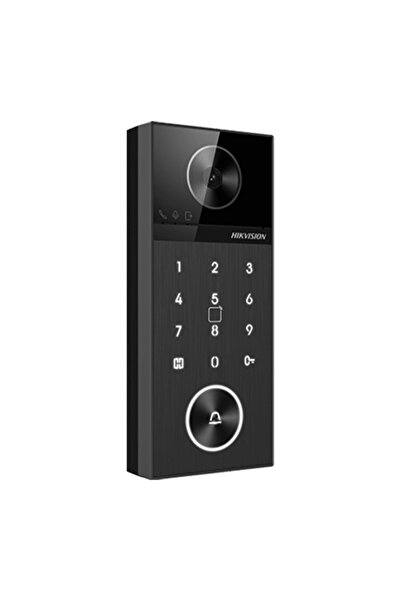 Hikvision Panou exterior videointerfon TCP/IP 4MP, IR 3m, WI-FI6, Bluetooth, ...