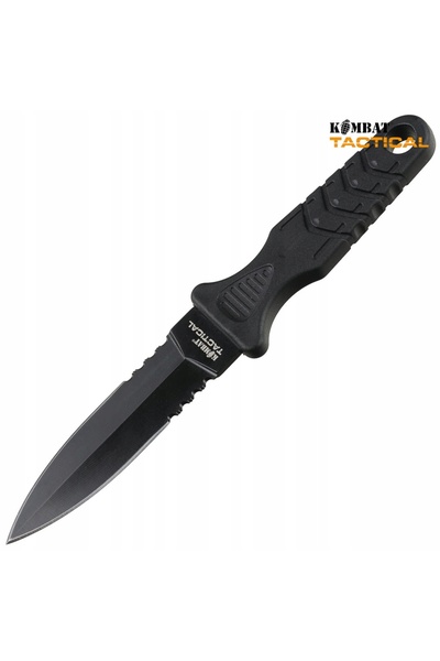 NO BRAND Cuțit tactic + Toc pentru cizmă, picior, mână Kombat UK Boot Knife N...