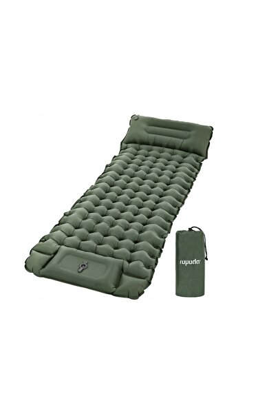 NO BRAND Saltea de camping ultraușoară, izopren pentru dormit, cu pernă și hu...