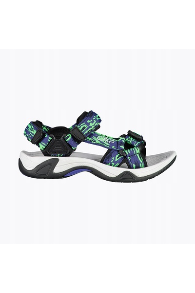 CMP Hamal b.blue/verde fluo sandale pentru copii 28 EU