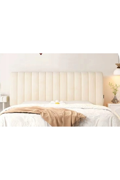 NO BRAND Husă pentru tăblia patului 160x65 cm BEJ