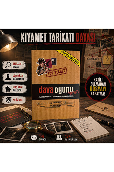 Sihir Dükkanı Dedektiflik Oyunu, Kıyamet Tarikatı Erdem Yalçın Davası| Cinaye...