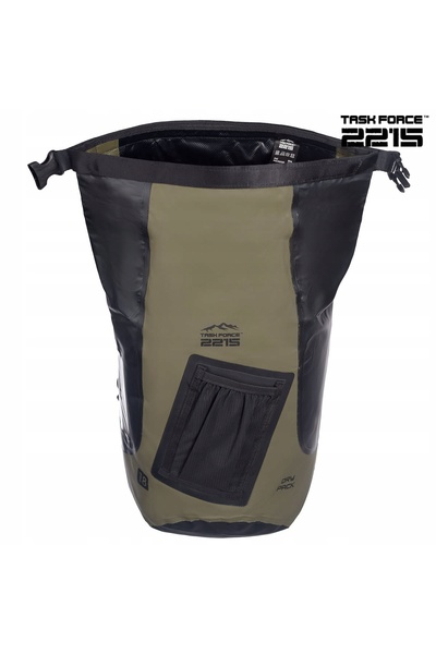 NO BRAND Rucsac turistic impermeabil TF-2215 Yukon Drybag 18L Verde măsliniu/...