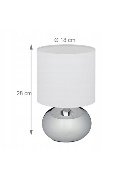 NO BRAND LAMPĂ DE MASĂ DIN METAL ȘI ȚESĂTURĂ, LAMPĂ DE NOAPTE DE BIROU MODERN...