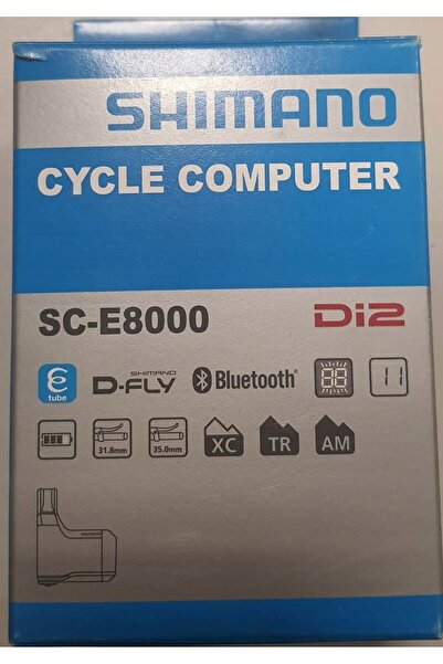 Shimano STEPS SC-E8000 Display LCD de 1.6 inch pentru bicicletă electrică Blu...
