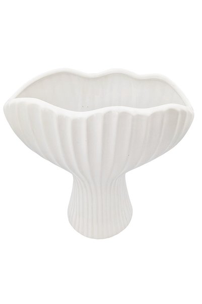 NO BRAND Ghiveci ceramic 27 CM K333-1 ALB