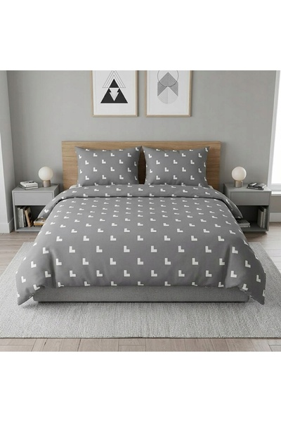 NO BRAND SET DE AȘTERNUTURI 220x200 + 2 FEȚE DE PERNĂ 70x80 BUMBAC SATINAT - ...