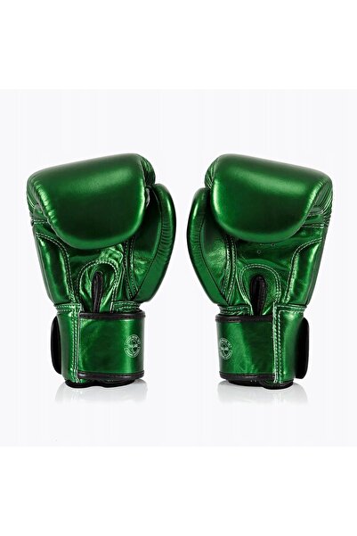 NO BRAND Mănuși de box Fairtex metalice verzi 16 oz