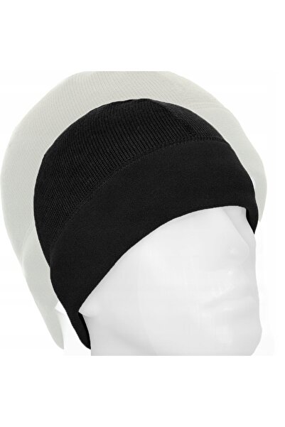 Agbo Căciulă militară de iarnă reversibilă MON WZ420 Lână Merino Negru 60-61