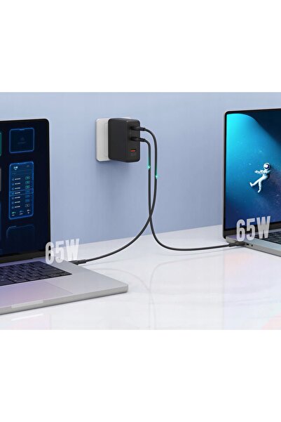 NO BRAND ÎNCĂRCĂTOR DE REȚEA AUKEY GAN, 2X USB-C, USB-A,