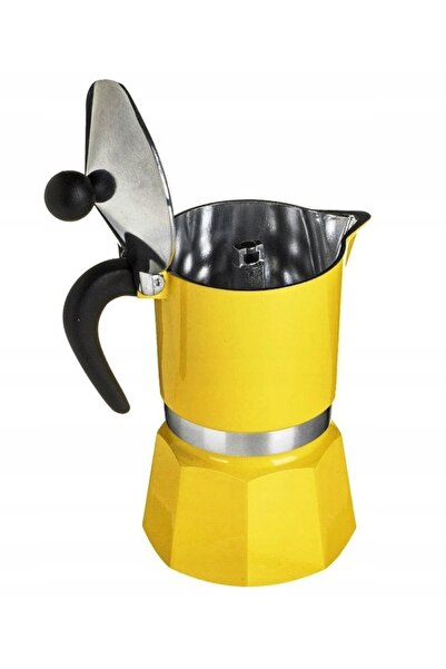Bialetti Cafetieră turistică Rainbow 1TZ - galbenă