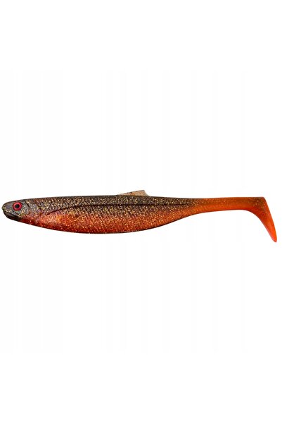 NO BRAND Guma HEADBANGER Banger Shad 27cm Motoroil Hot Tail