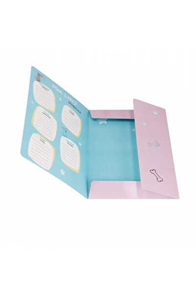 Starpak Dosar cu elastic A4 pentru școală și desen, cu model cățeluș, x20