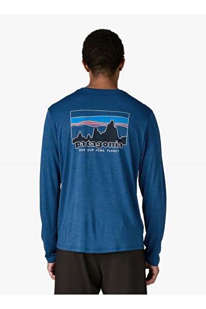 Patagonia Bluză fără glugă cu mânecă lungă Cap Cool Daily Shirt 73 Skyline - ...