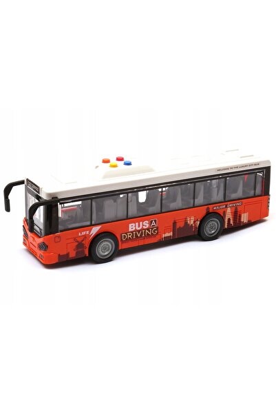 Dromader Autobuz mare, uși deschise, lumini, sunete