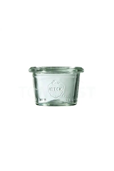 NO BRAND WECK Sturz-Mini Borcan 35 ml cu capac op. 12 bucăți