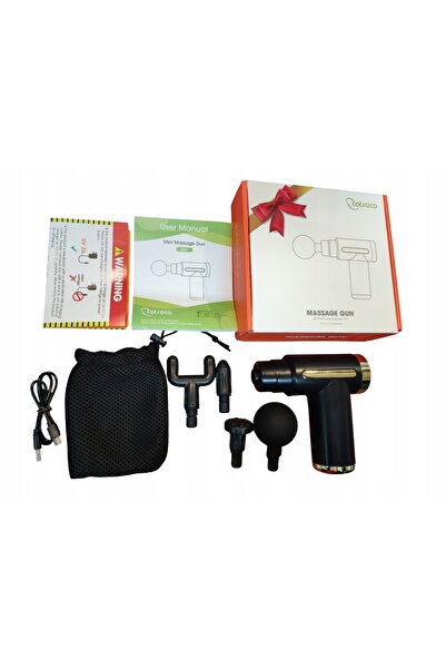 NO BRAND Mini pistol de masaj muscular pentru spate și gât, 6 viteze, silențios