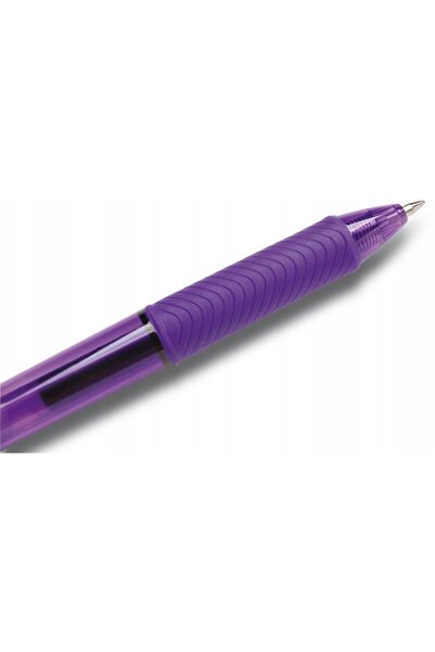 Pentel Pix cu gel mov ENERGEL BL107 0,7mm, 12 bucăți