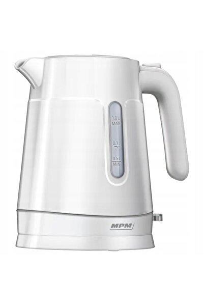 MPM MCZ-119 2200W 1L Fierbător electric cu comutator iluminat Alb