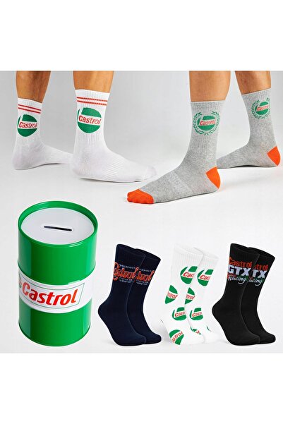 NO BRAND Șosete moi și respirabile pentru bărbați, set de 5 perechi, pachet m...