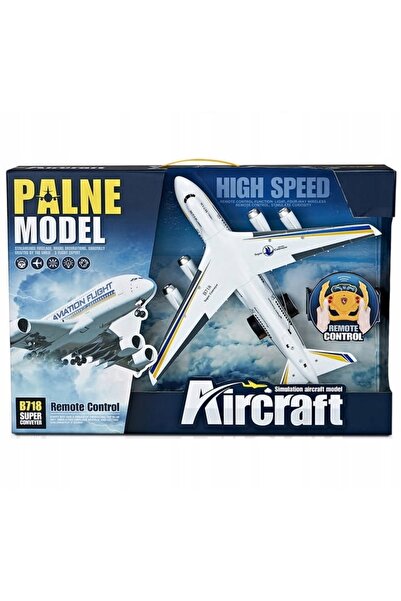 BIGTOYS AVION DE PASAGERI RC + TELECOMANDĂ