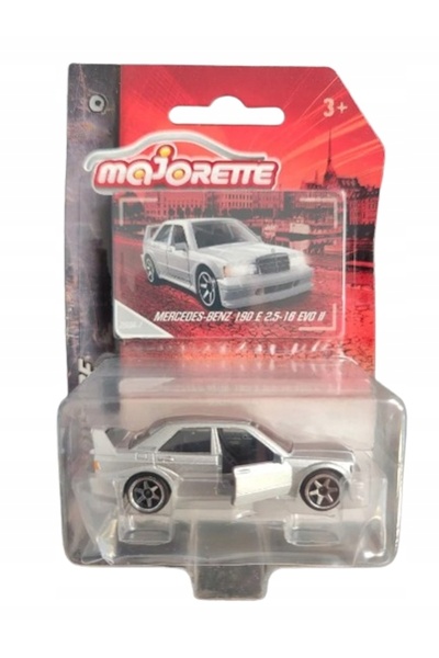 Majorette VINTAGE MERCEDES-BENZ 190 E 2.5-16 EVO II ARGINTIU 260A-1 1:59