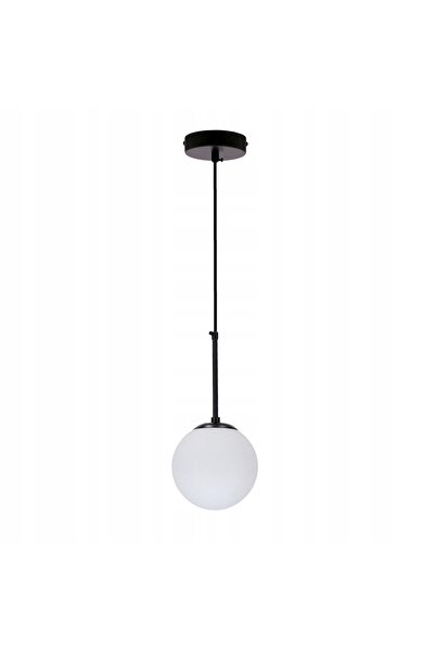 NO BRAND Candellux Pompei lampă suspendată sferică alb/negru E27 40W