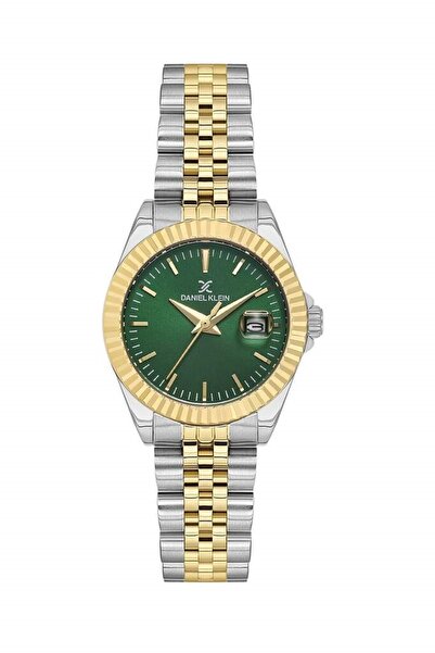 Daniel Klein Dk.13.10211-3 Green Dial Jubile Strap 28 mm Women's Watch