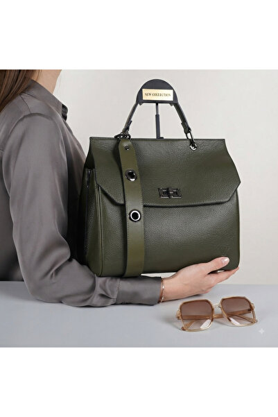 valentina victoria Valvic Genuine Leather Large Size Women's Handbag.