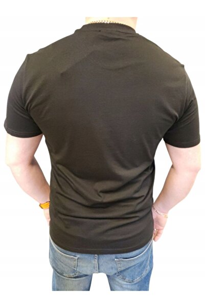 FILA Tricou bărbătesc negru Laas Regular Tee FAM0874 80010 M