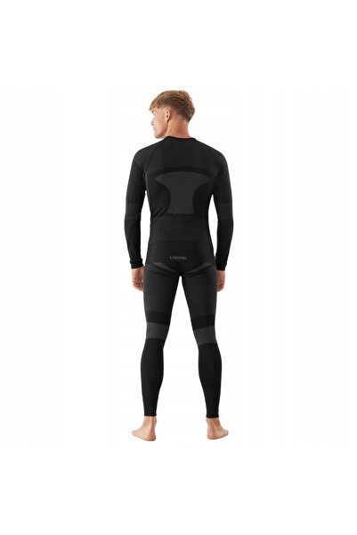 Viking Lenjerie termică bărbătească Dante negru-gri R. 2XL