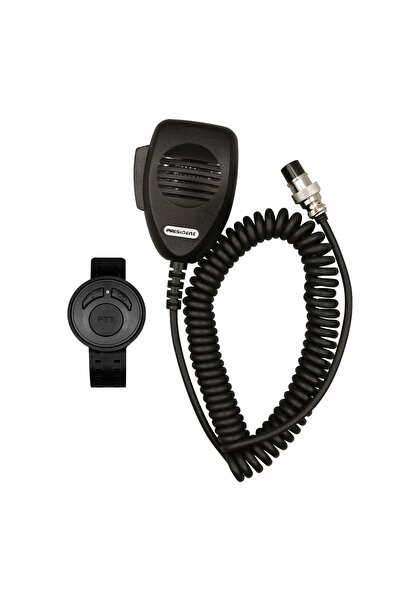 NO BRAND President REMOTE MIKE – microfon cu telecomandă PTT și funcție UP/DO...