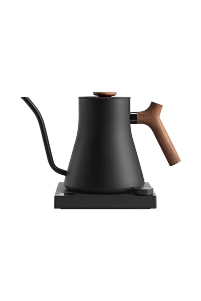 Fellow Fierbător electric Stagg EKG PRO negru mat, mâner din lemn