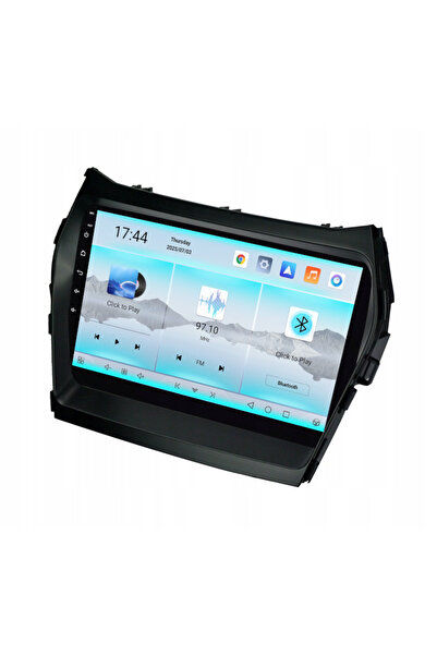 NO BRAND Radio auto cu navigație touchscreen Android Hyundai Santa Fe III 64GB