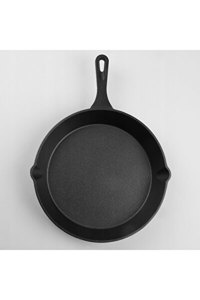 NO BRAND TIGAIE DE GRĂTAR DIN FONTĂ DE 26 CM, GREA, TRADIȚIONALĂ, FARFURIE DI...